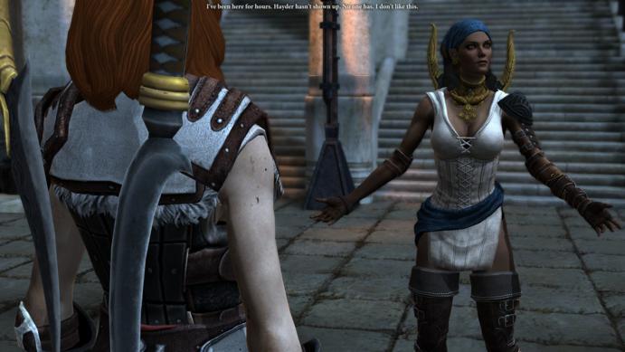 dragon age female armor. Dragon-Age-2-Screenshot-