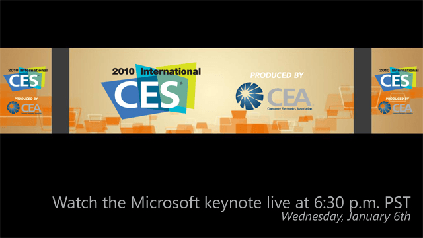 MicrosoftAtCES-2010LiveFeed