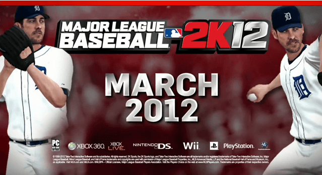 will be featured on the cover of mlb 2k12 mlb 2k12 releases in