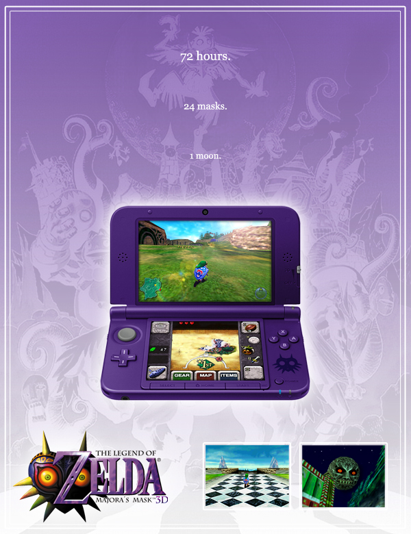 The Legend of Zelda: Majora's Mask 3D Announced For Nintendo 3DS