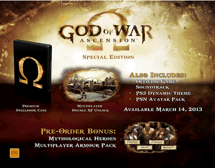 God of War Ascension Special and Collectors Editions Detailed – Capsule ...