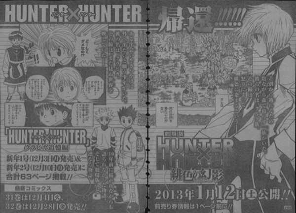 Hunter x Hunter is Returning? 