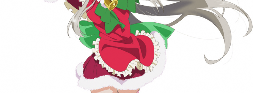 Nyaruko-san wishes everyone a Happy Space Christmas