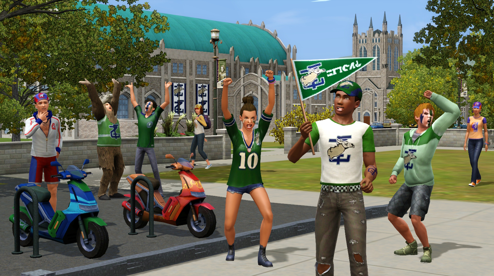 Sims 3 University Life No Aptitude Test