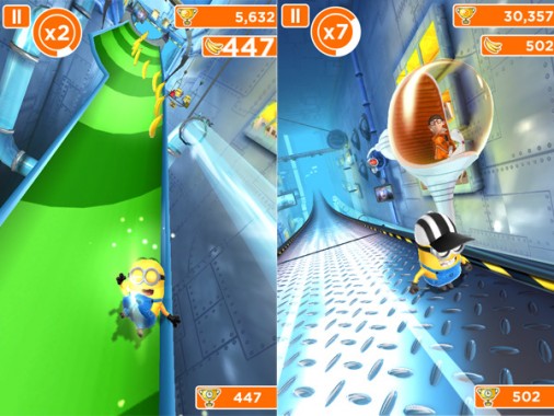 despicable me 3 minions rush game