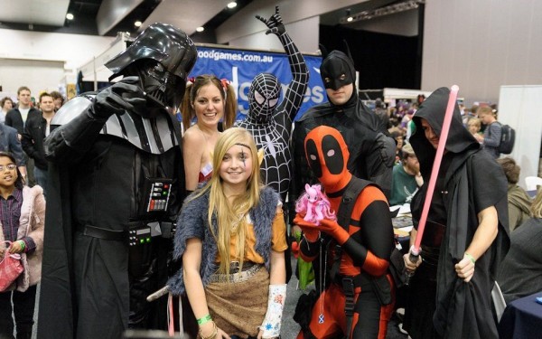 Some brilliant Oz Comic-Con cosplayers!