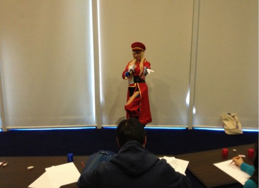 Our lovely Cosplay model!