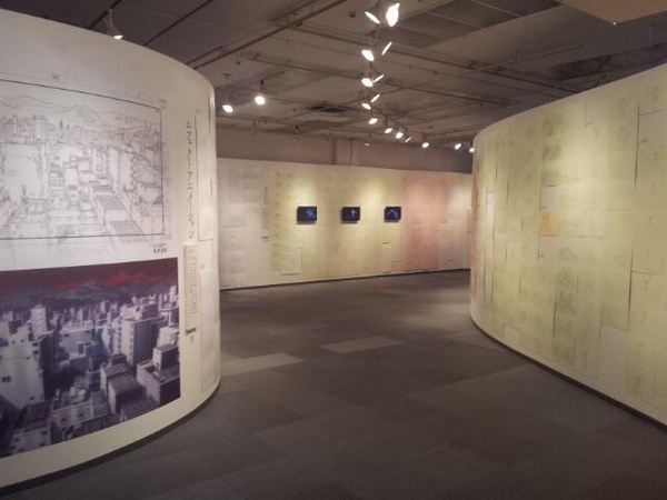 Even the gallery seems like an abandoned section of Nerv HQ.