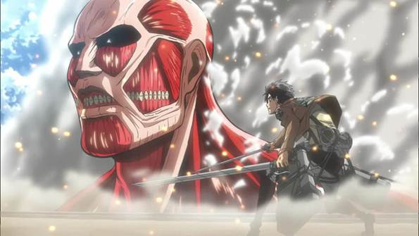 Eren Jaeger vs The Colossal Titan