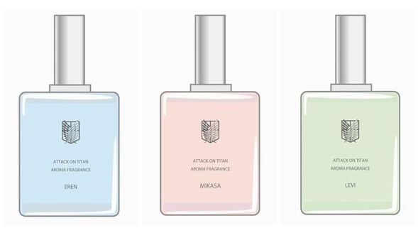 Humor Attack On Titan Branded Perfumes Announced Undergrounduelists
