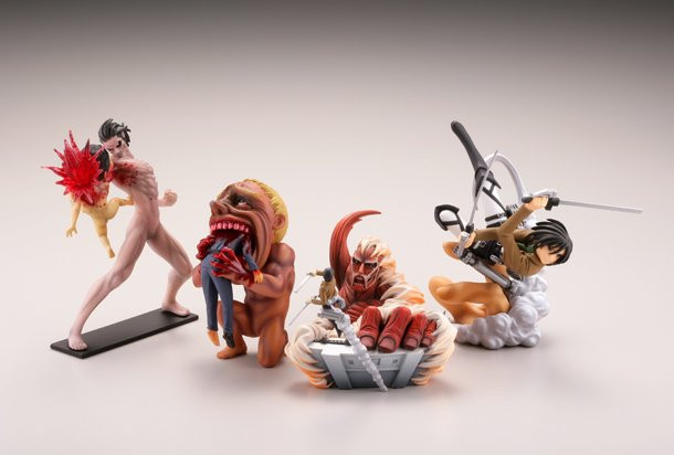 attack on titan capsule toys