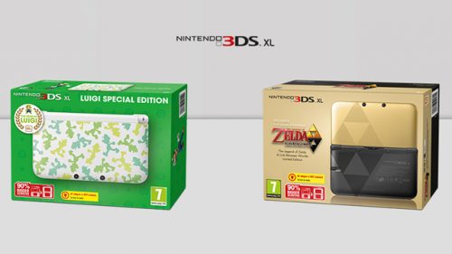 Limited Edition Zelda and Luigi 3DS XL Models Announced