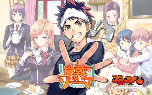 Comedy Cooking Manga Shokugeki no Sōma licensed by Viz Media