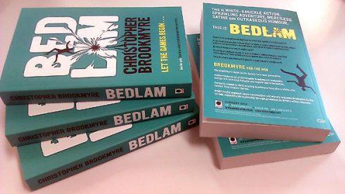 Bedlam Unleashed: Paperback Launches with Alienware Competition