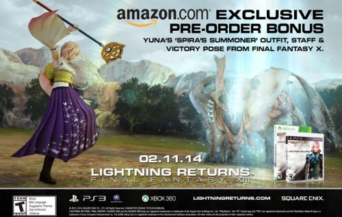Pre-Order Lightning Returns from Amazon for Yuna’s Spira Summoner Costume