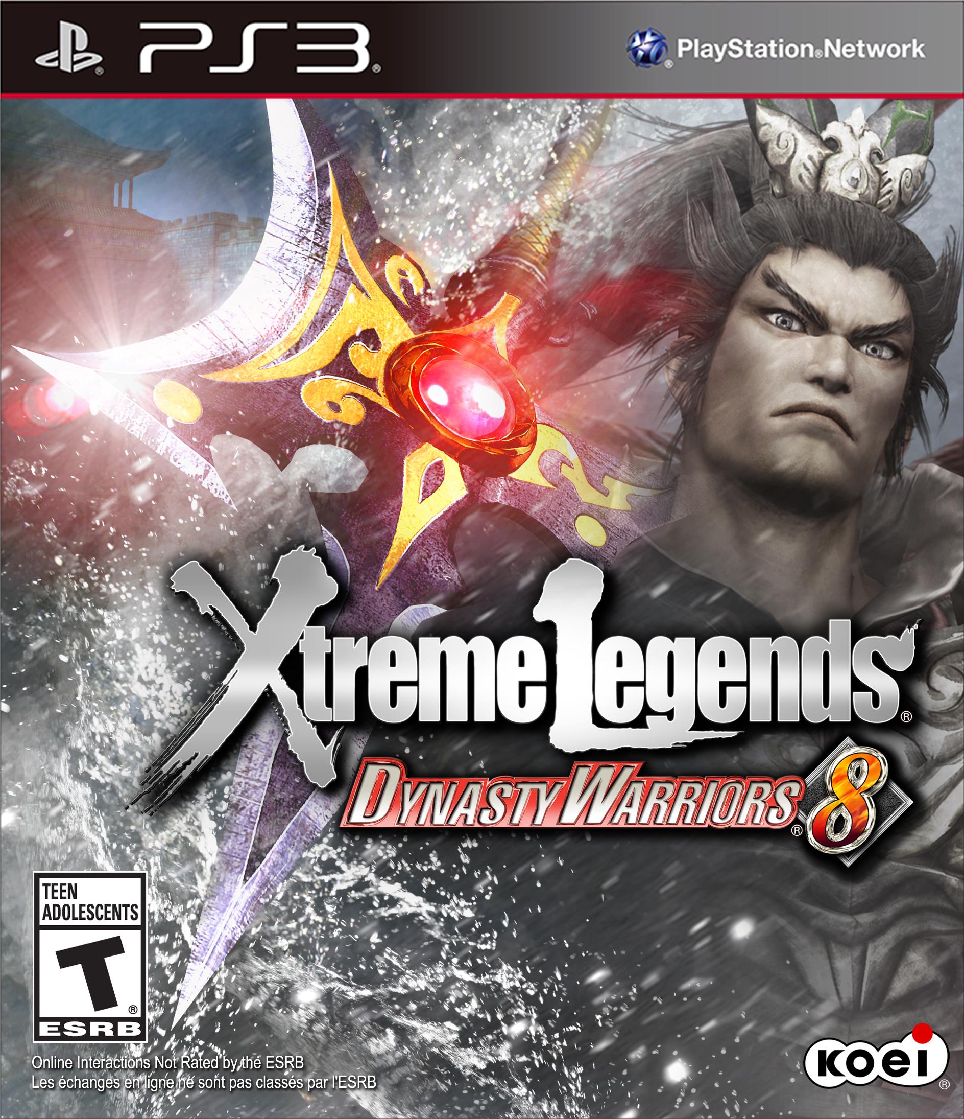 dynasty warriors 7 xtreme legends cover dynasty warriors 7 xtreme legends cover