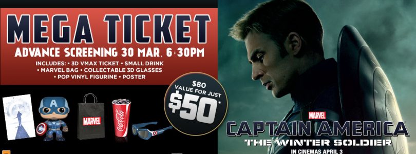 Captain America: The Winter Soldier Mega Ticket Event, Early Screening from Event Cinemas