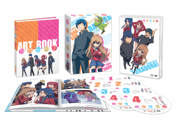 Toradora! DVD: Complete Edition + OVA English Dubbed