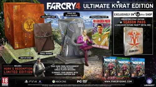 Ultimate Kyrat Edition Announced for Far Cry 4 Collectors