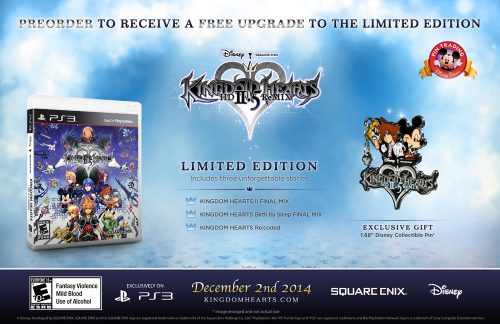 Kingdom Hearts HD 2.5 Remix pre-order bonus revealed