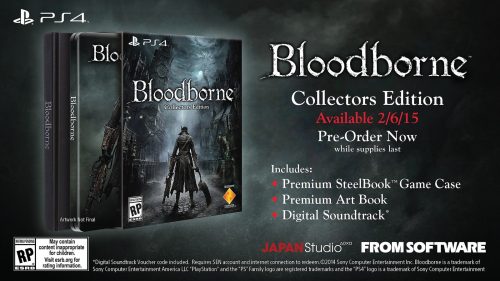 Bloodborne to be released in the West on February 6; new trailer released