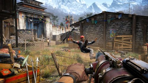 Fortress Sieging with an Elephant in Far Cry 4