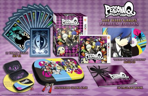 Persona Q retail designs and English Naoto and Ken character trailers released
