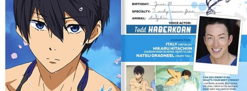 Free! Eternal Summer’s Haruka Nanase to be voiced by Todd Haberkorn