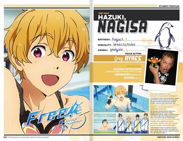 Free! Eternal Summer Rei and Nagisa English voice actors announced ...