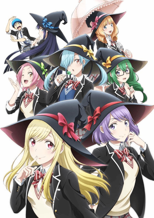 Yamada-kun and the Seven Witches anime adaptation announced for Spring