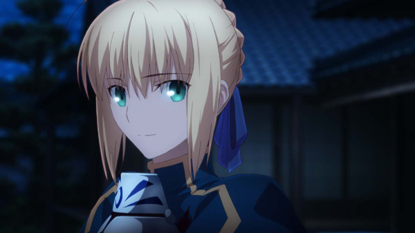 fate saber smile