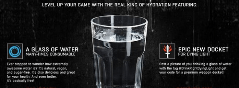 Techland Mocks Destiny Red Bull Quest with Water Promotion