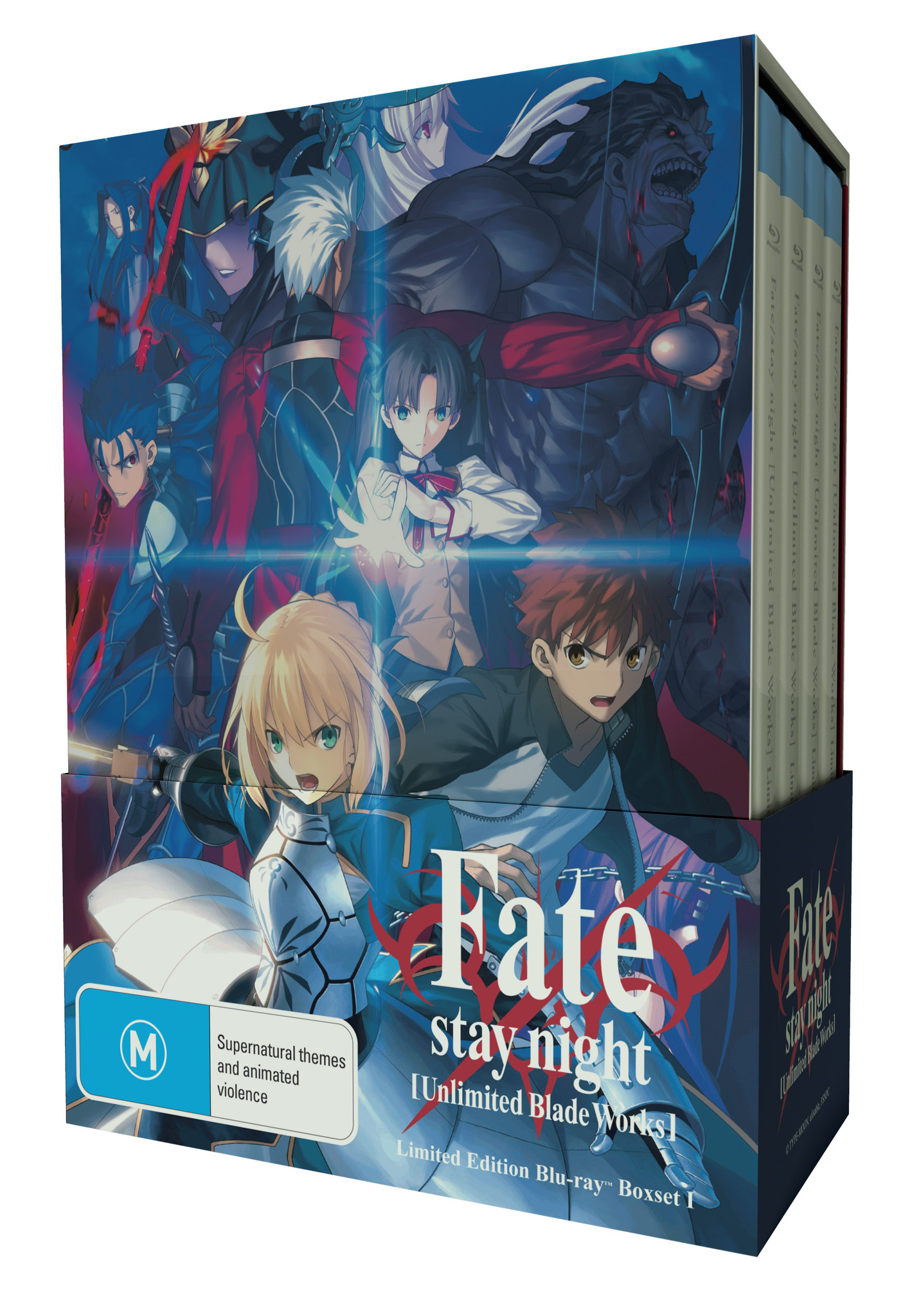 Fate Stay Night Unlimited Blade Works Blu Ray Differences