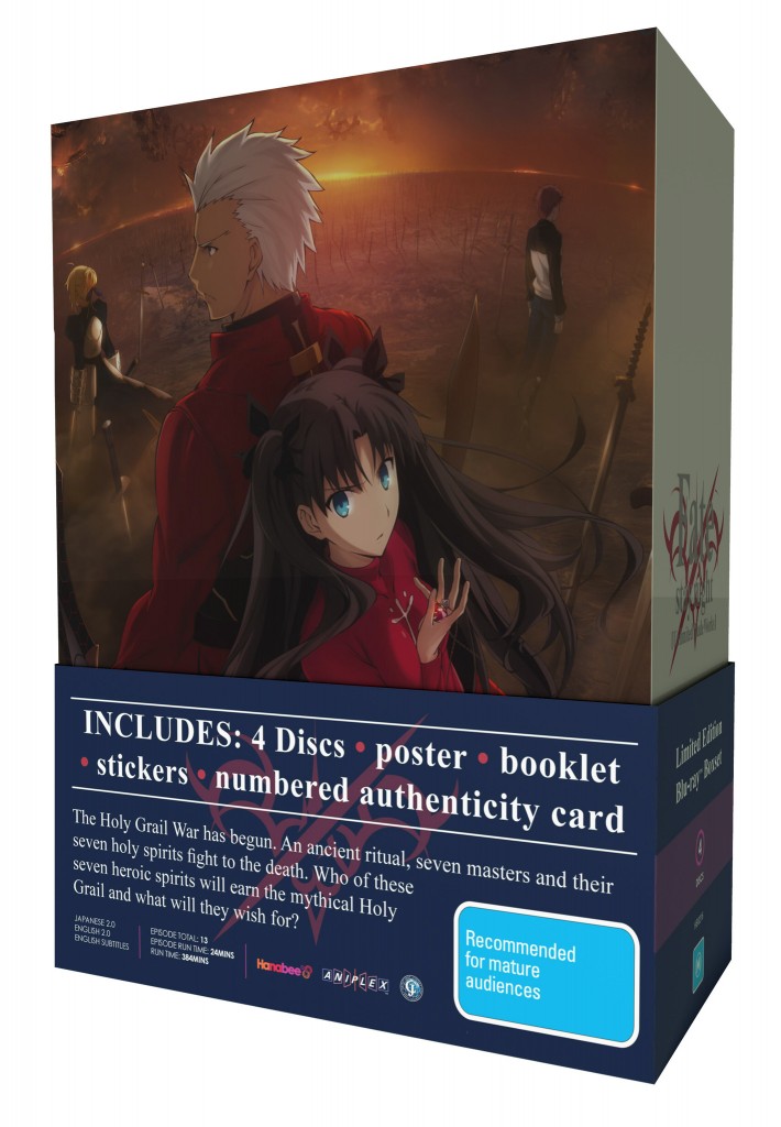 Blu-ray Disc Box  Fate/stay night [Unlimited Blade Works] USA