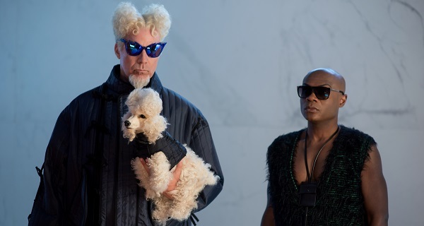 Will Ferrell plays Mugatu and Nathan Lee Graham plays Todd in Zoolander No. 2 from Paramount Pictures.