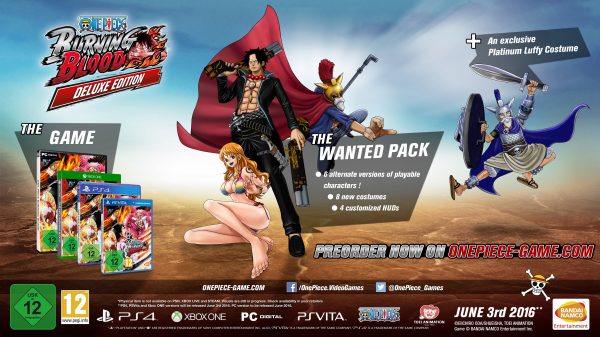 One Piece: Burning Blood All Characters (Including DLC) [PS Vita] 