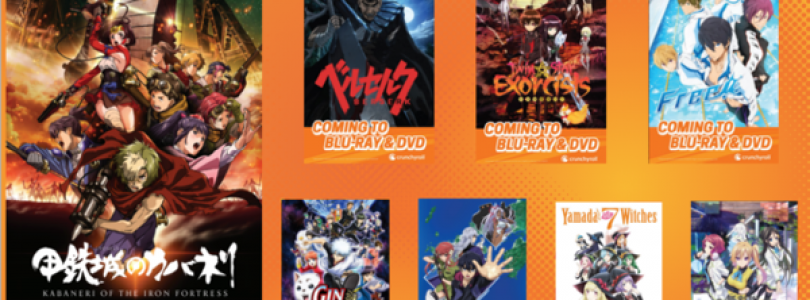 Crunchyroll Announces Plans to Dub and Release Anime on DVD and Blu-ray