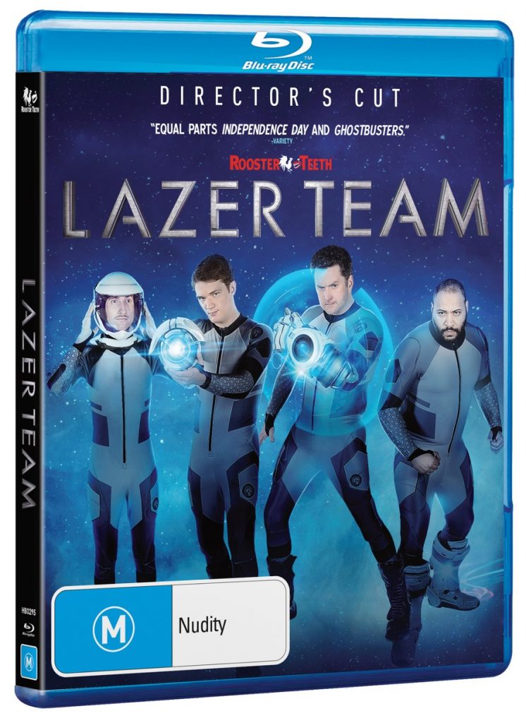 Sci Fi Movies Dvd Lazer Team (2016) 