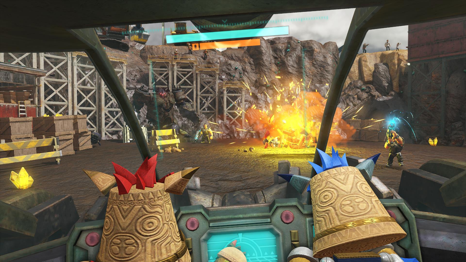 Knack 2 Revealed for the PlayStation 4 – Capsule Computers