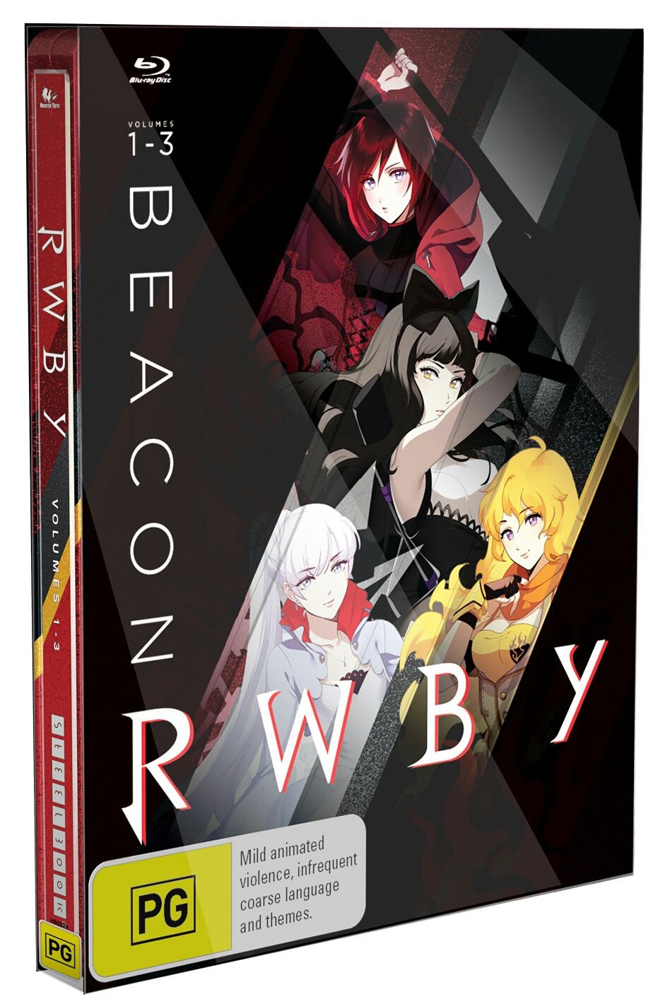 RWBY Volumes 1-3 Beacon SteelBook Review – Capsule Computers