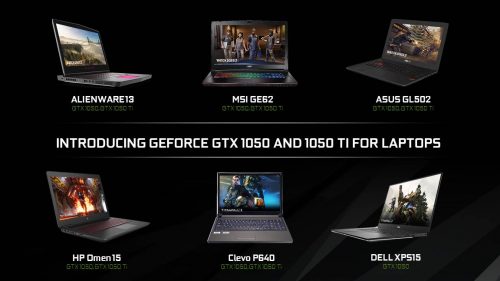Nvidia GeForce GTX 1050 Ti and GTX 1050 Laptops Released