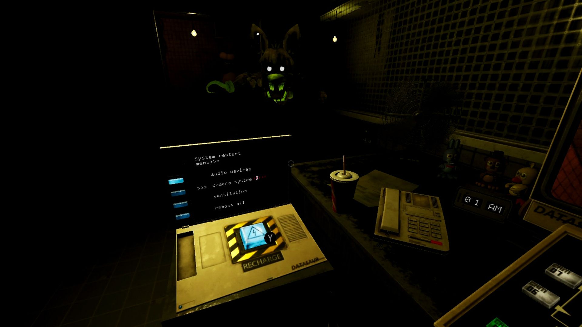 PC / Computer - Five Nights at Freddy's VR Help Wanted - Menu