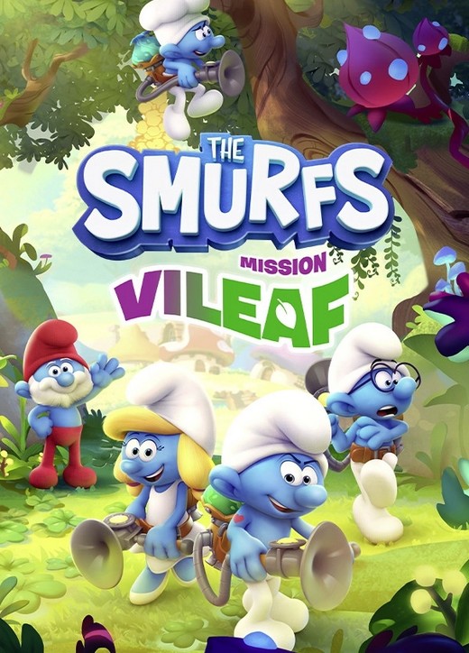 Smurf game - Find the village - boardgame / 2 -6 players