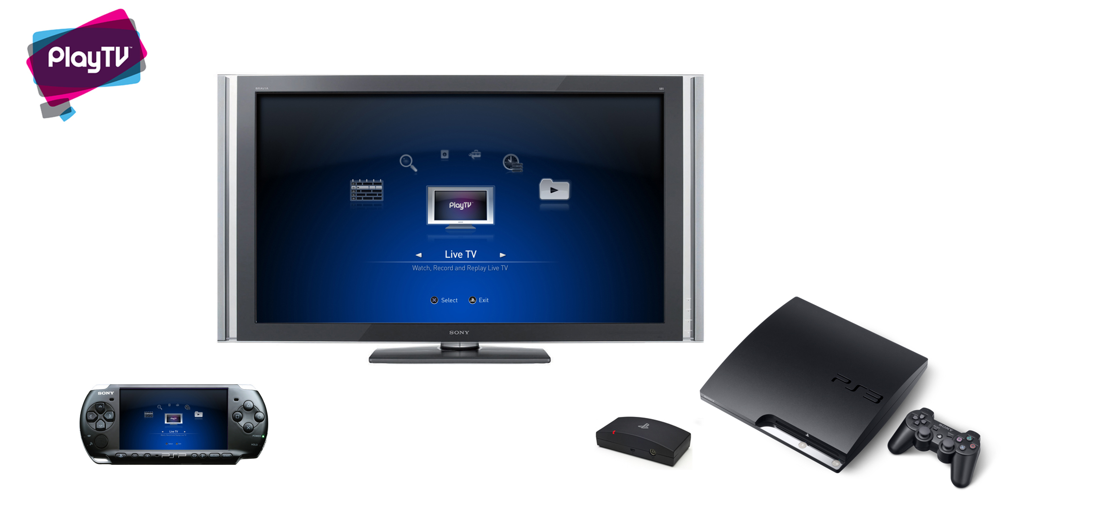 Play TV PSP Remote Play Capsule Computers