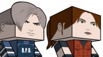 Create Your Own Leon and Claire Cubees