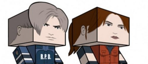 Create Your Own Leon and Claire Cubees