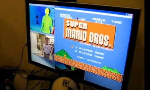 Super Mario Bros….on Kinect?