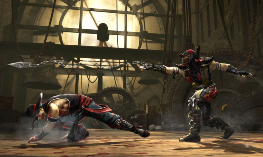 mortal kombat 9 scorpion vs sub zero. mortal kombat 9 sub zero vs