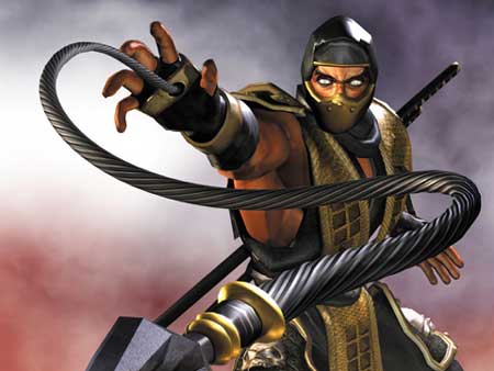 mortal combat wallpaper. SCORPION MORTAL KOMBAT 2011