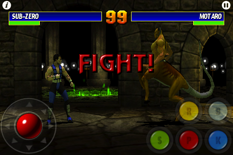 Ultimate Mortal Kombat 3 iPhone/iTouch Review -  